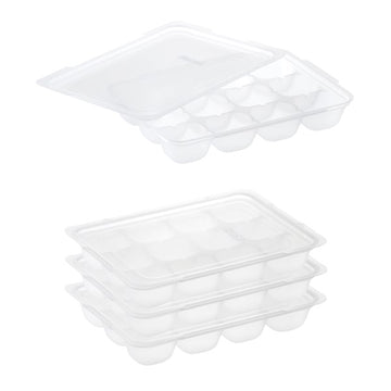 リッチェル わけわけフリージング ブロックトレーR 15 4セット(15mL×12ブロック 4セット入)Richell 離乳食 冷凍 保存容器 ケース レンジ対応